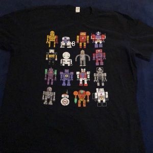 Awesome robots T-shirt